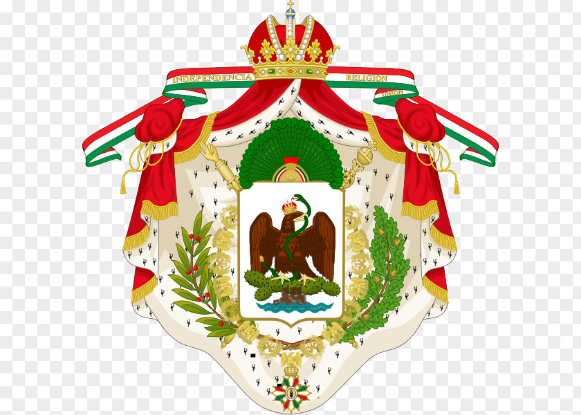 Diwali Border First Mexican Empire Coat Of Arms Mexico Second PNG