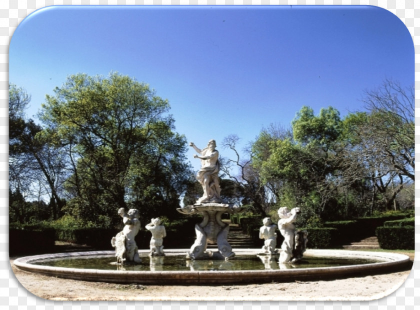 Neptuno Palace Of Queluz Garden Rua Dom Pedro III Statue PNG