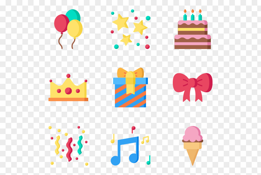Party Icon Birthday Clip Art PNG