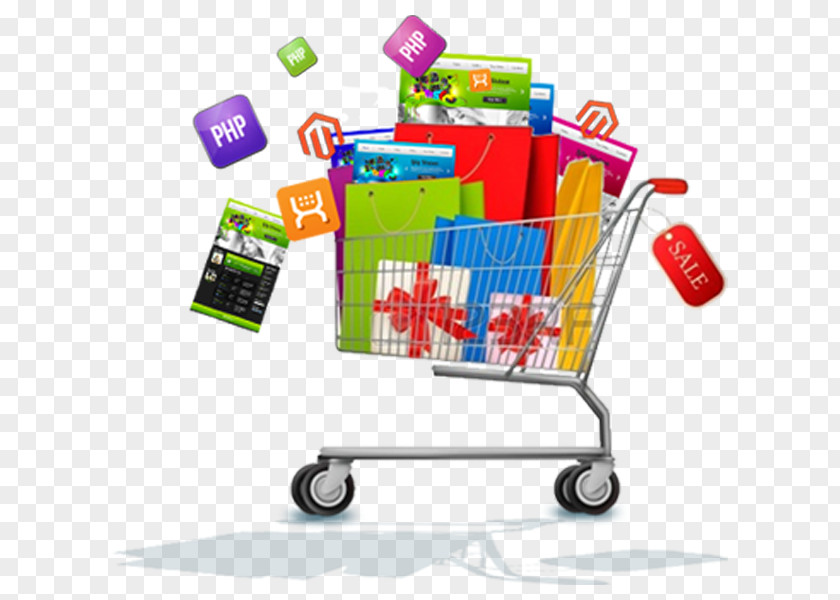 Safe Online Shopping Responsive Web Design E-commerce Website Development PNG