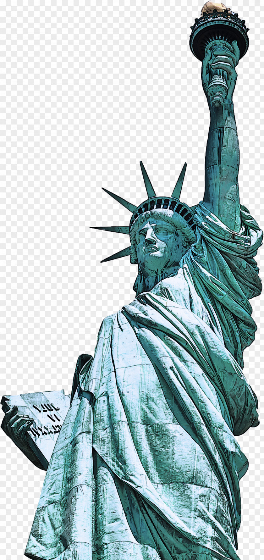 Statue Sculpture Classical Stone Carving Of Liberty National Monument PNG