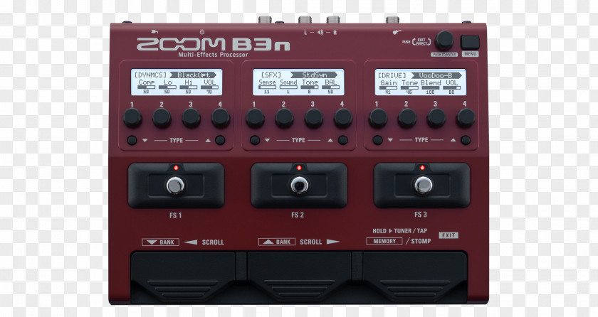 Bass Guitar Effects Processors & Pedals Zoom G5n Corporation B1on PNG