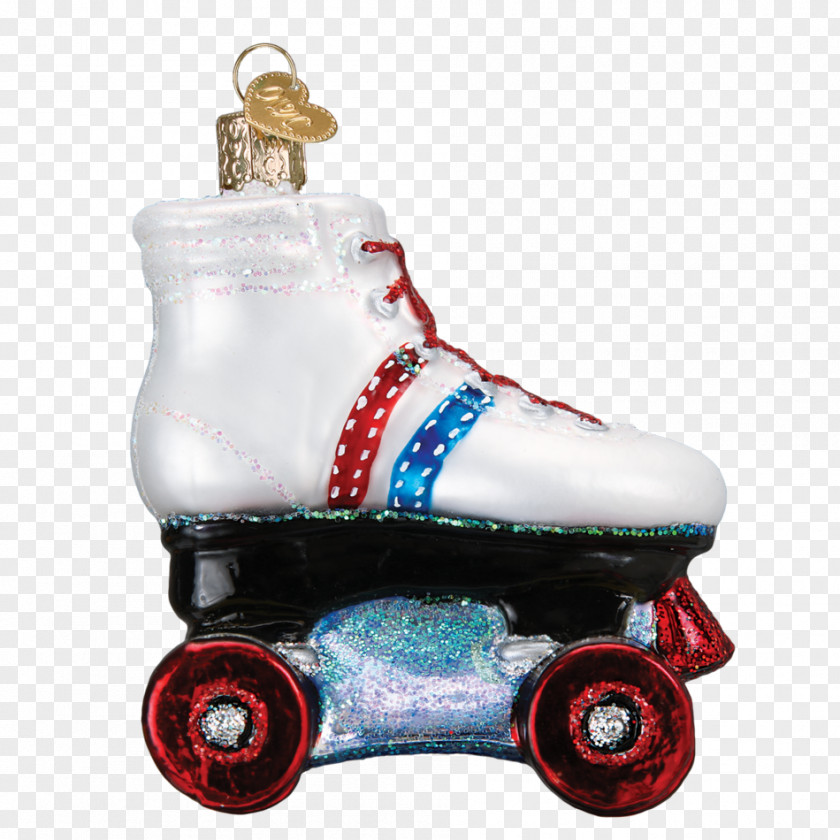 Christmas Quad Skates Ornament In-Line Shoe PNG
