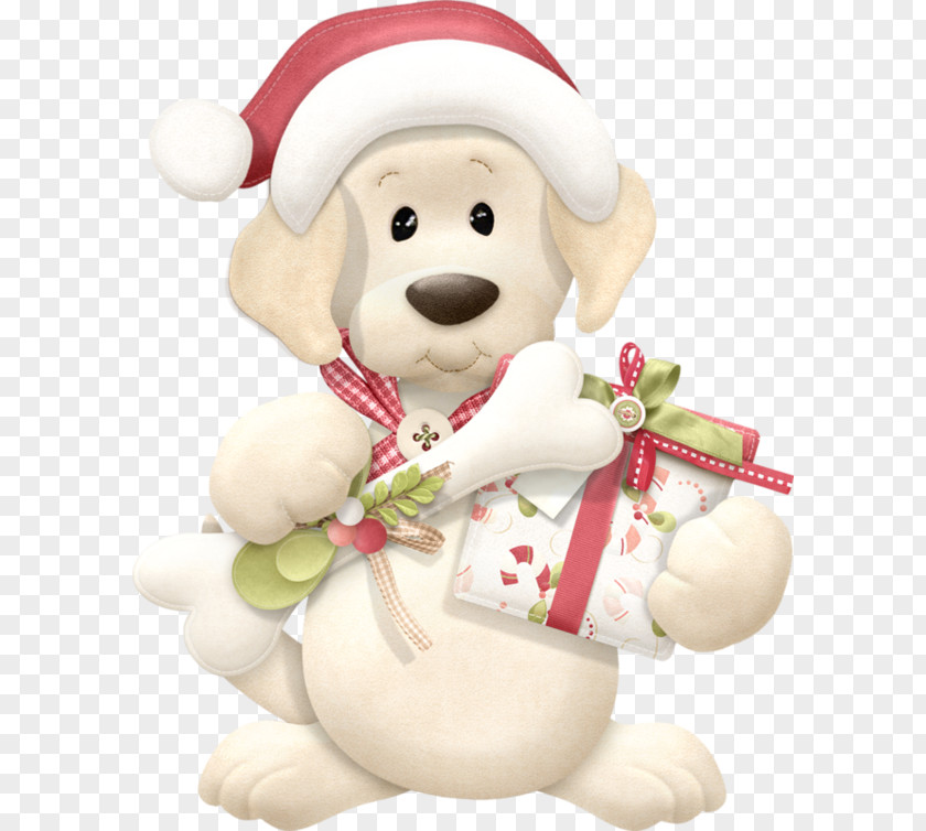 Dog Christmas Gifts Puppy Clip Art PNG