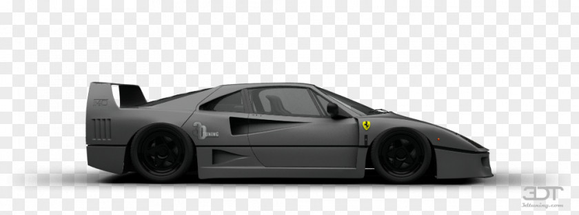 Ferrari F40 Car Door Sports Bumper Compact PNG