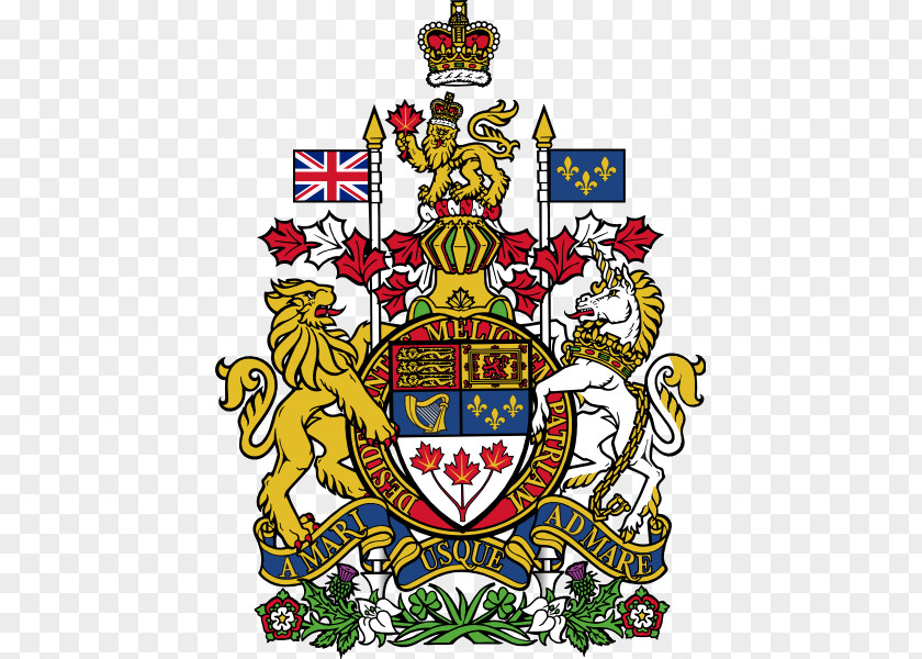 General English Wordart Arms Of Canada Royal Coat The United Kingdom Heraldry PNG