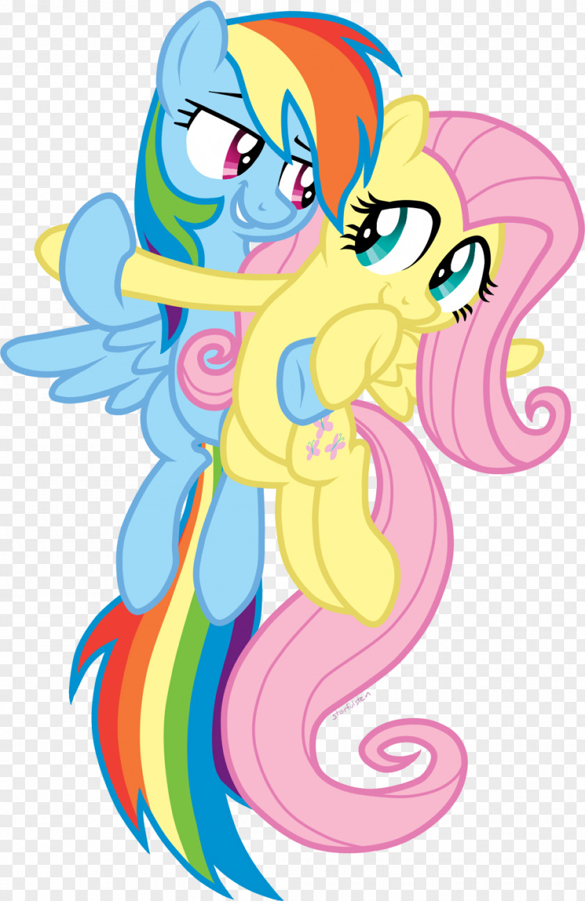 Horse Fluttershy Pony Rainbow Dash Princess Luna PNG