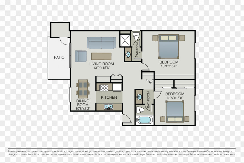 House Floor Plan Studio Apartment Bedroom PNG