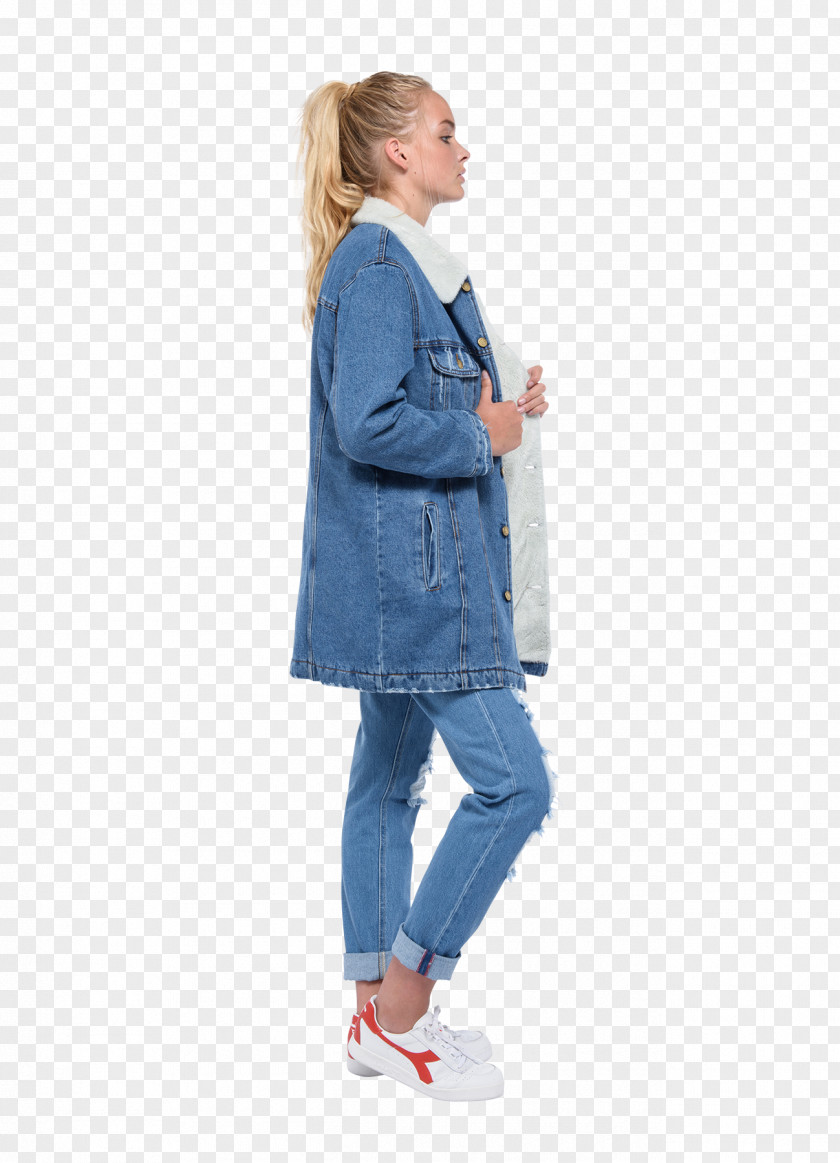 Jeans Denim Outerwear Jacket Shoulder PNG