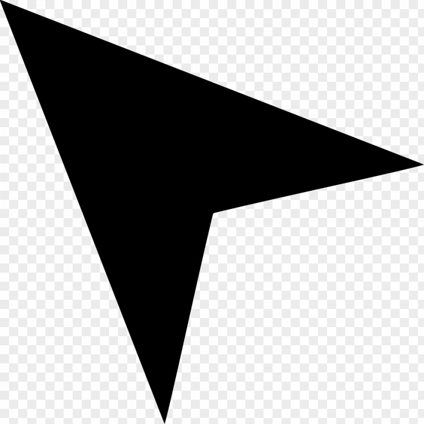 Triangle Point Font PNG