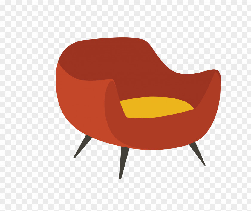 Vector Red Cartoon Furniture Sofa Shandong Service Client Information Mobile Phone PNG