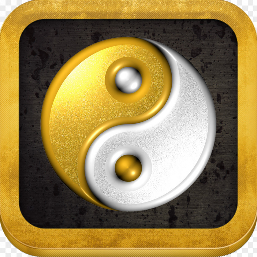 Yin And Yang Art Metal Gui PNG