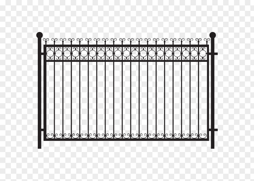 Fence Wrought Iron Guard Rail Forge PNG