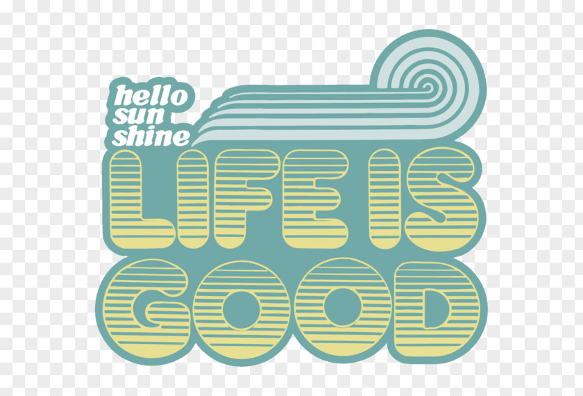 Hello Sunshine Sticker Die Cutting Brand Logo Decal PNG