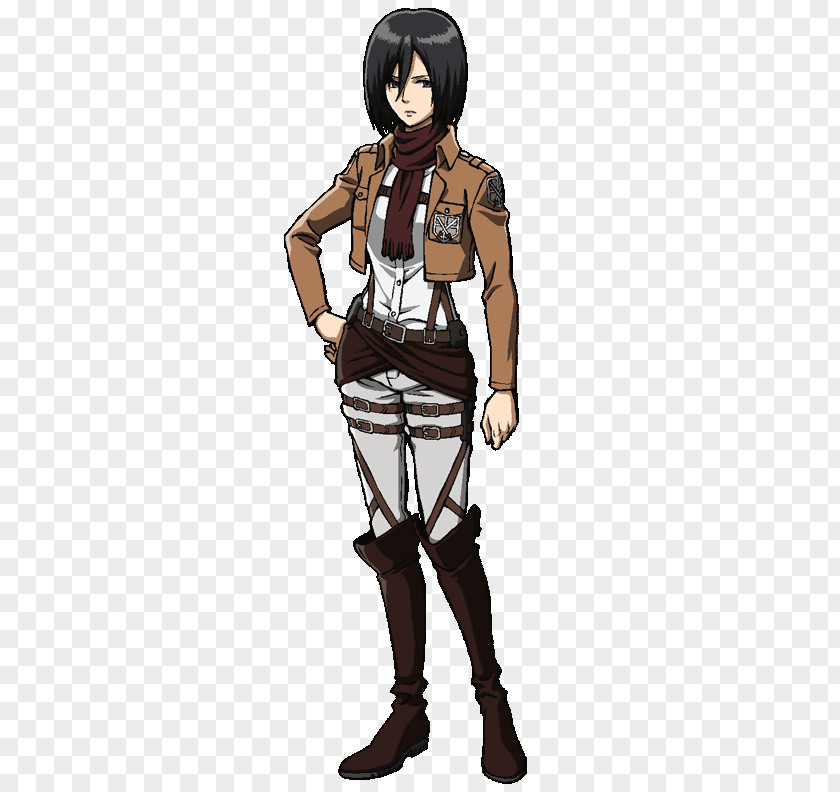 Attack On Titans Mikasa Ackerman Eren Yeager Titan Cosplay Character PNG