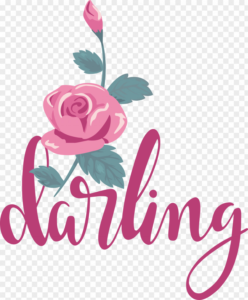 Darling Wedding PNG