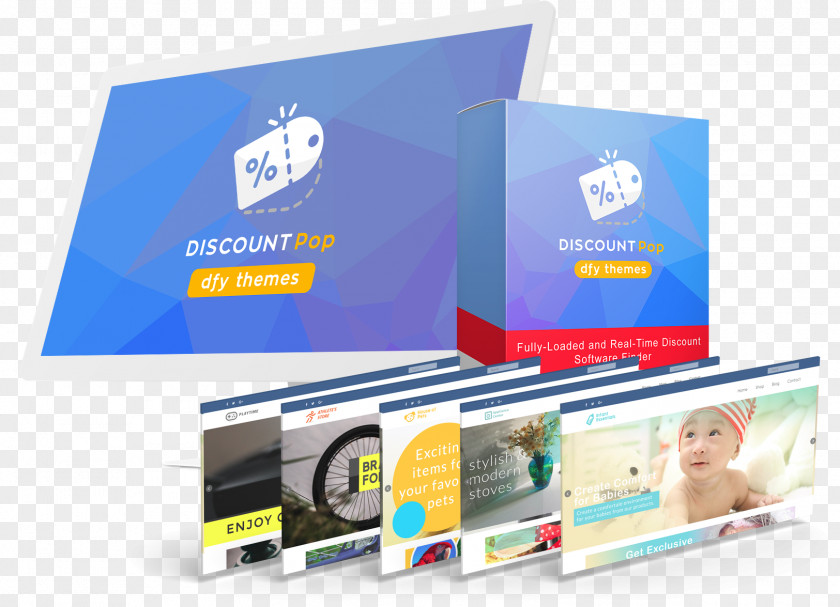 Discount Time Brand Logo Display Advertising PNG