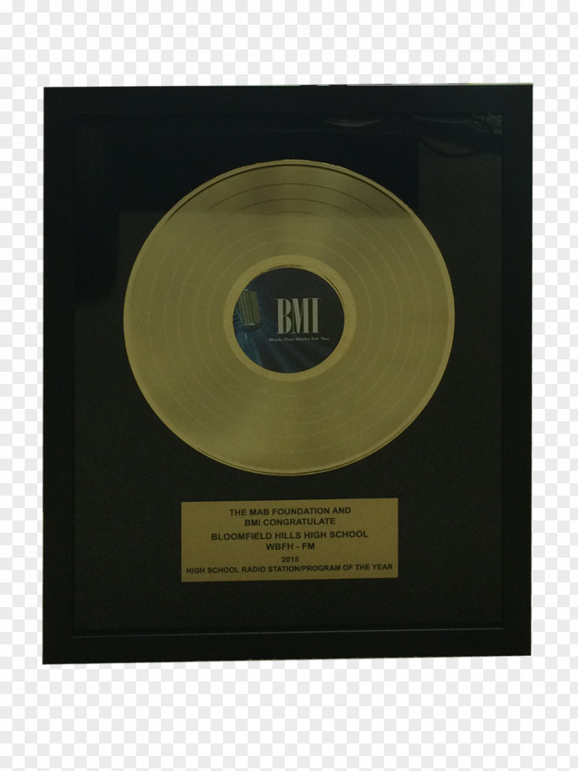 Gold Record Compact Disc Disk Storage PNG