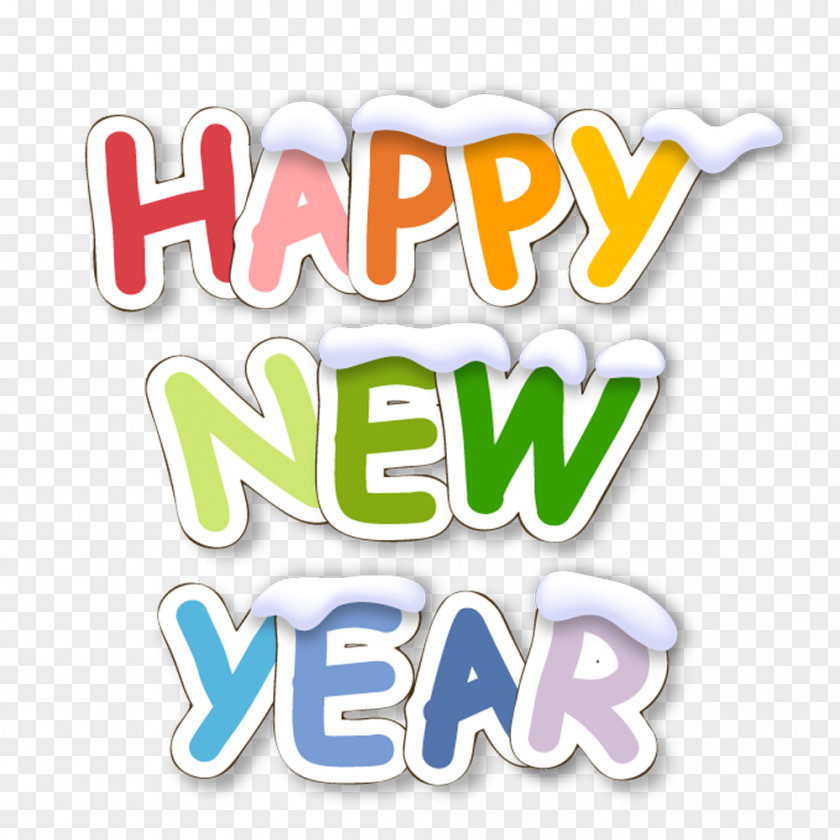 Happy New Year Logo Brand Clip Art Font Product PNG
