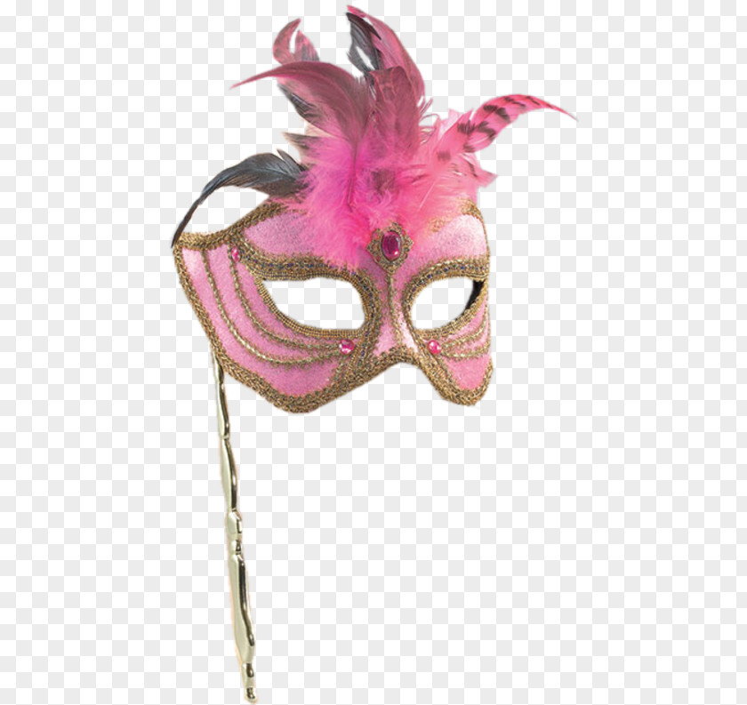 Mask Black Masquerade Ball Pink PNG