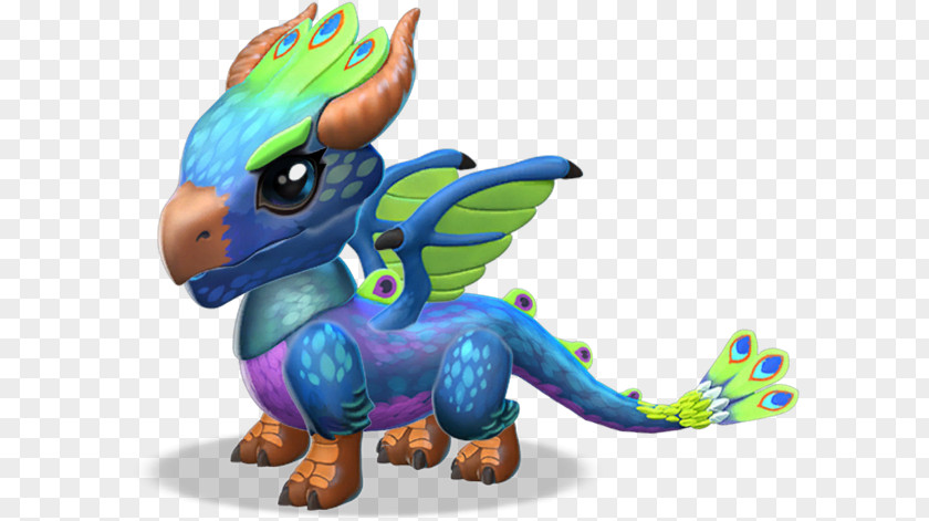 Peacock Baby Dragon Mania Legends Pavo PNG