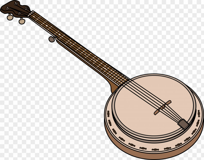 Sitar Banjo Musical Instruments Clip Art PNG