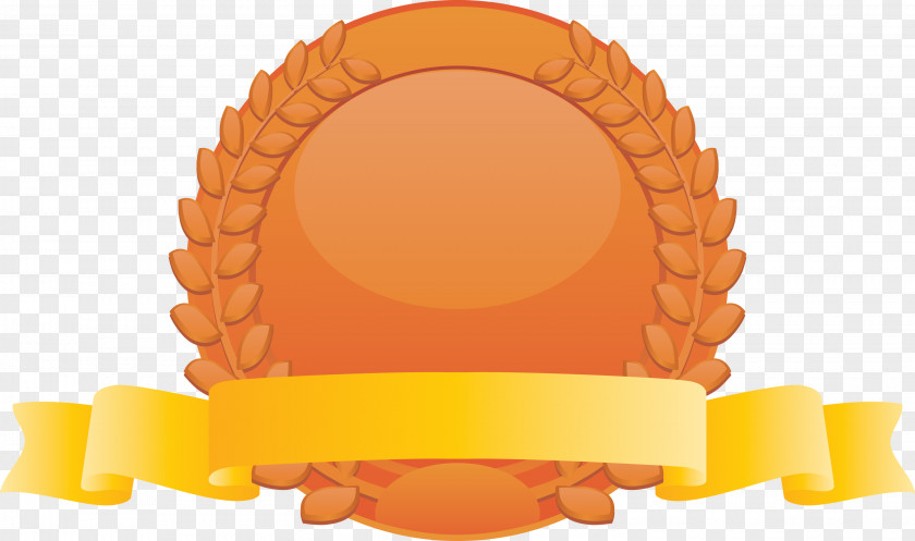 Brozen Badge Blank Award PNG