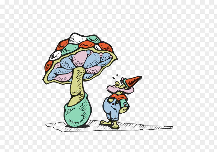 Dwarf Mushroom Fairy Clip Art PNG