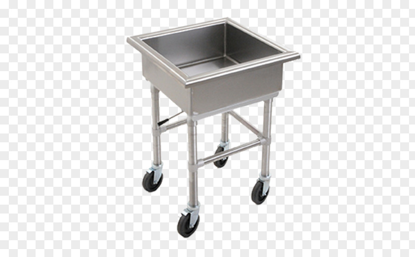 Kitchen Equipment Sink Table Stainless Steel PNG