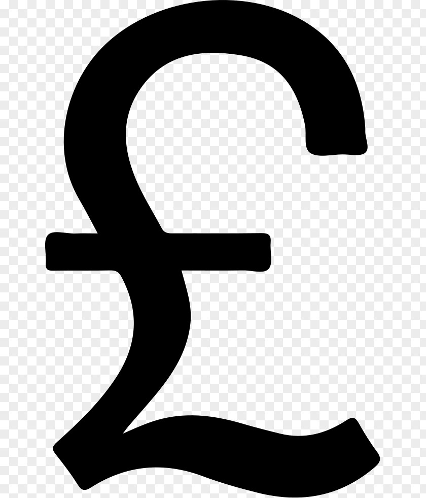 Symbol Pound Sign Sterling Currency PNG