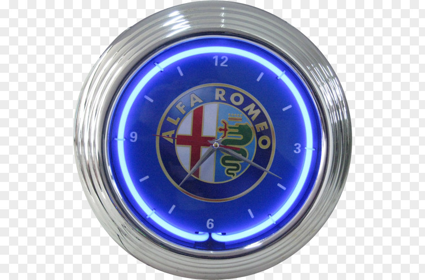 Alfa Romeo Cobalt Blue Sport Metal PNG