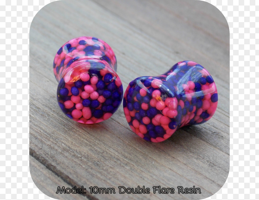 Candy Bead Sprinkles Jewellery Earplug PNG