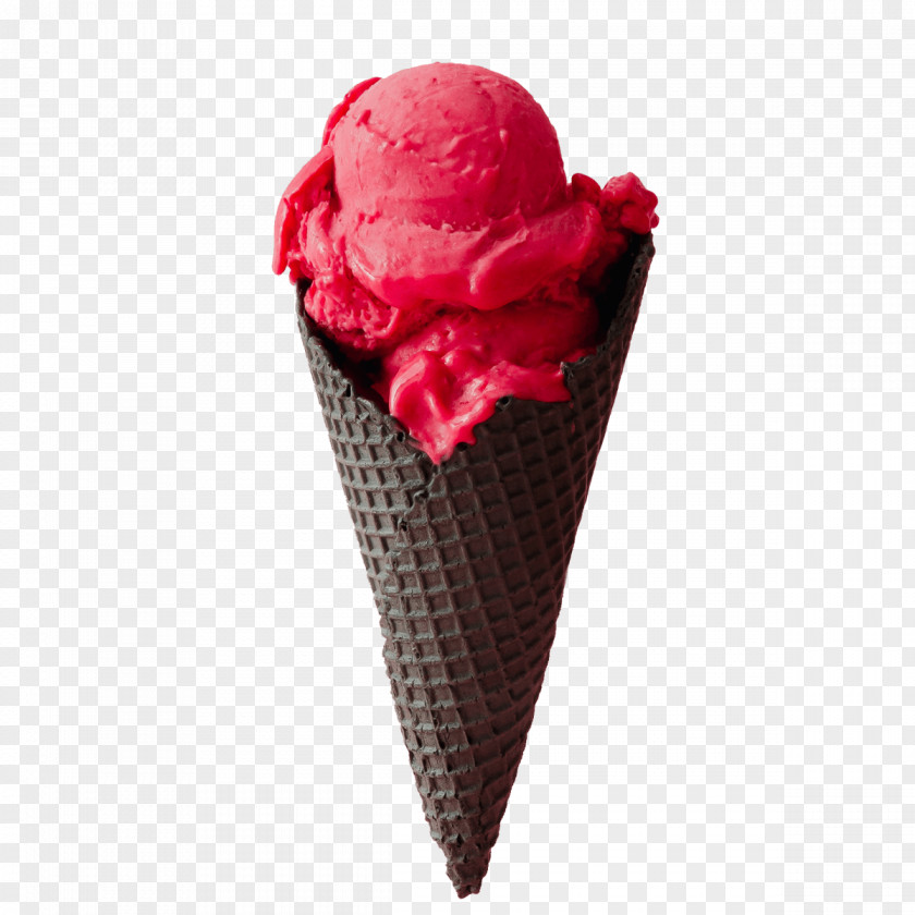 Ice Cream Chocolate Cones Sundae Strawberry PNG