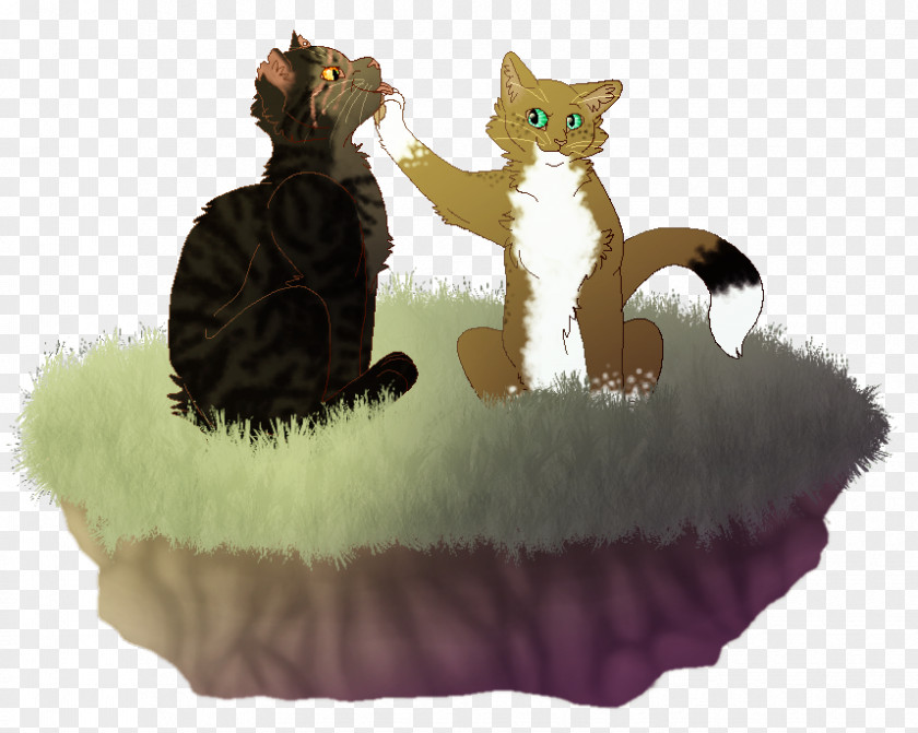 Kitten Whiskers Figurine PNG