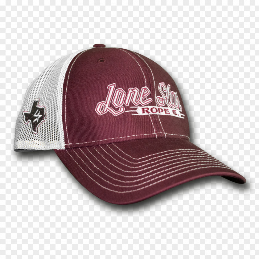 Mesh Rope Hats Baseball Cap Product Design Maroon Brand PNG