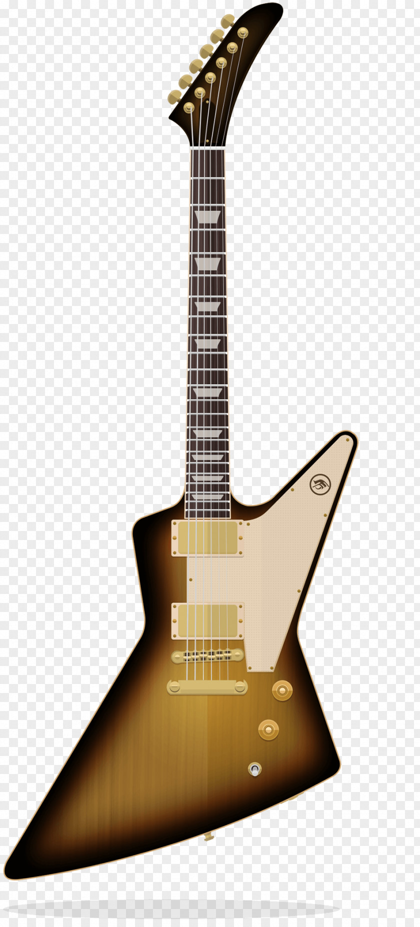 Electric Guitar Gibson Les Paul Custom Explorer Flying V PNG