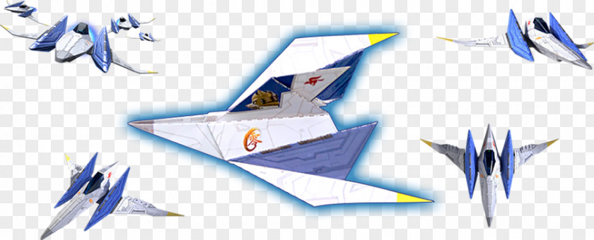 Origami Creative Paper Star Fox Zero Arwing PNG