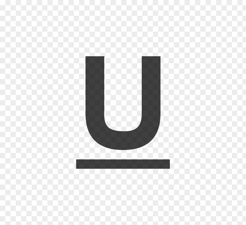 Underline Symbol PNG