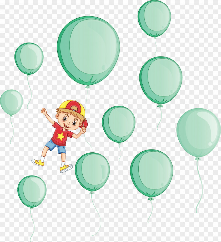 Balloon Turquoise PNG