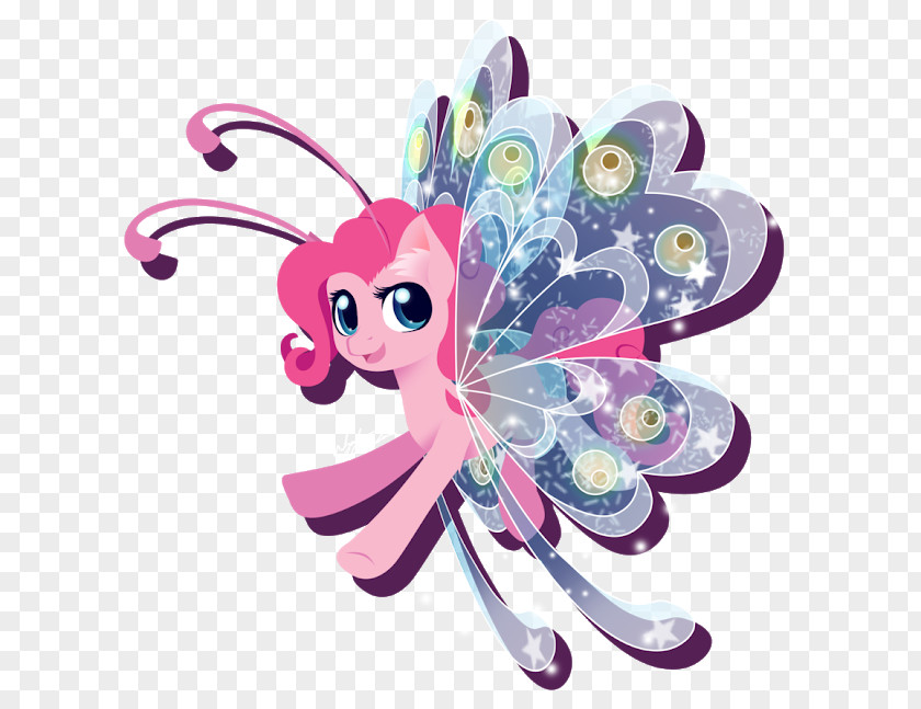 Fairy Insect Pink M Clip Art PNG