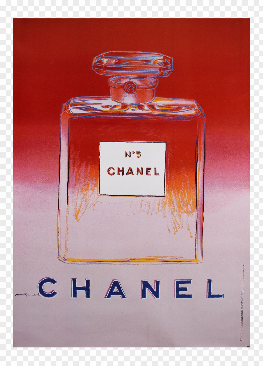 Chanel No. 5 Poster Pop Art PNG