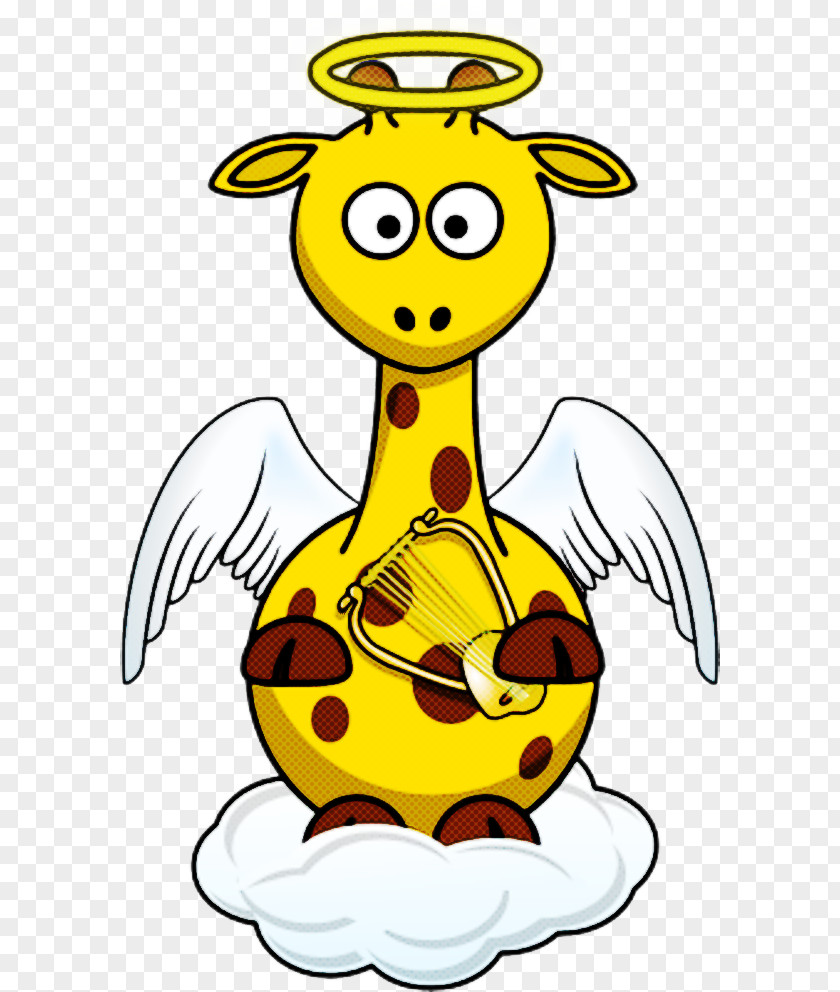 Ducks Geese And Swans Smile Yellow Facial Expression Cartoon Giraffidae Giraffe PNG