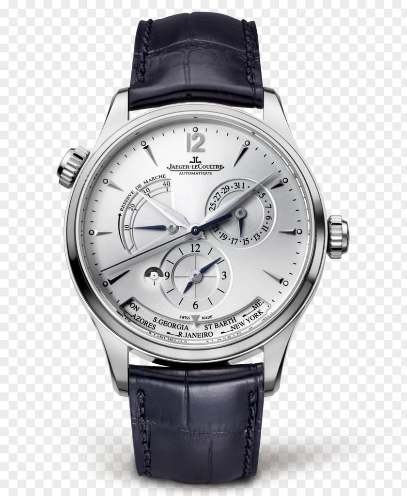 Jewellery Jaeger-LeCoultre Master Geographic Watch Ultra Thin Moon PNG
