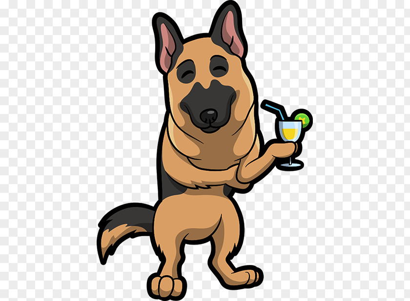Puppy German Shepherd Dog Breed Sticker Clip Art PNG