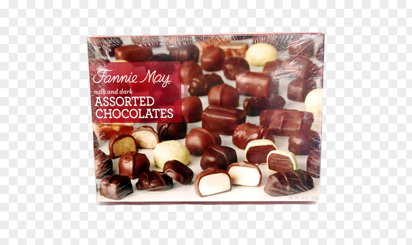 Assorted Flavors Chocolate Bonbon Praline Milk Fannie May PNG