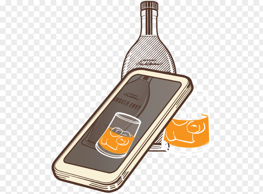 Beer Liqueur Glass Bottle Wine PNG