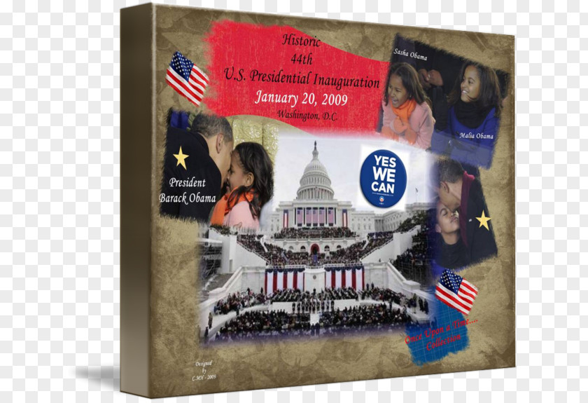 Book Barack Obama 2009 Presidential Inauguration Collectibles Catalog Poster PNG