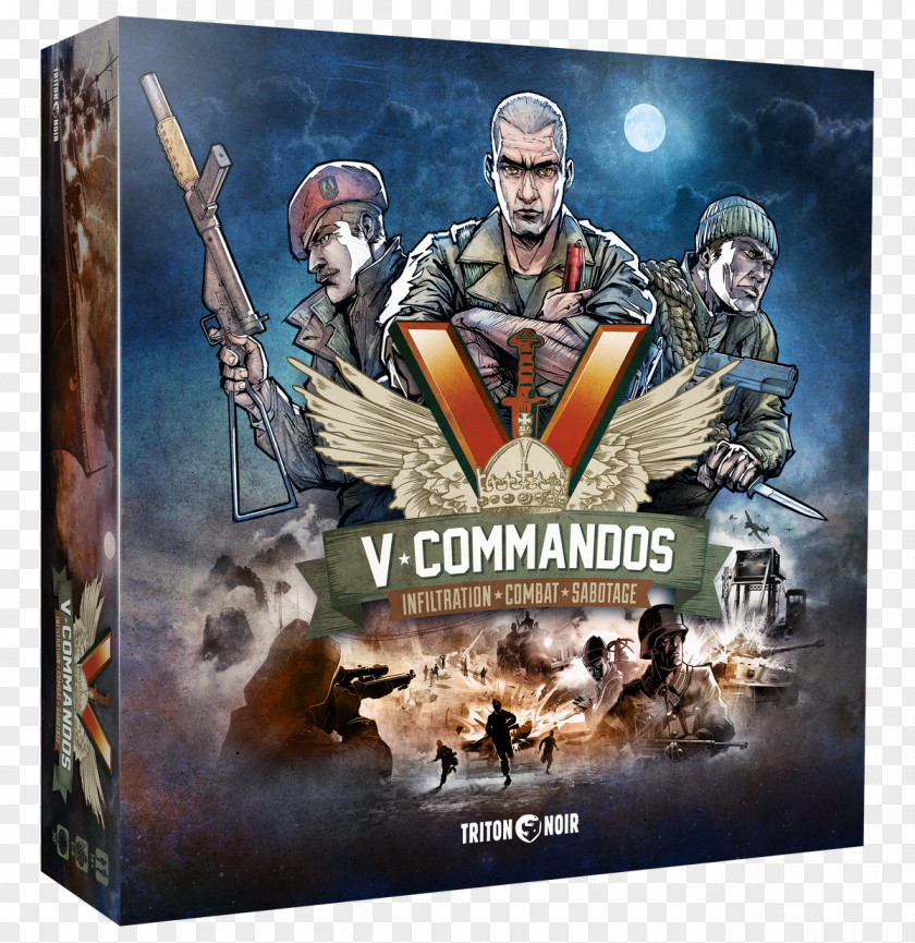 Complete Me Commandos: Behind Enemy Lines Call Of Duty: WWII Board Game Video PNG
