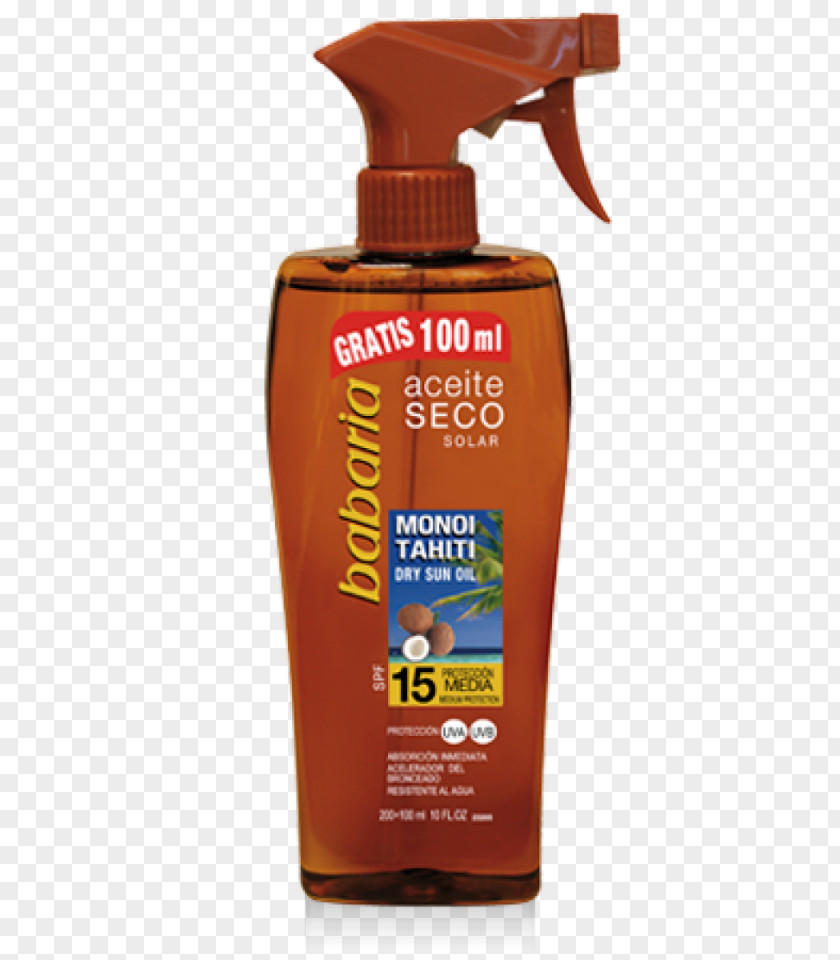Monoi Sunscreen Indoor Tanning Lotion Aerosol Spray Oil PNG