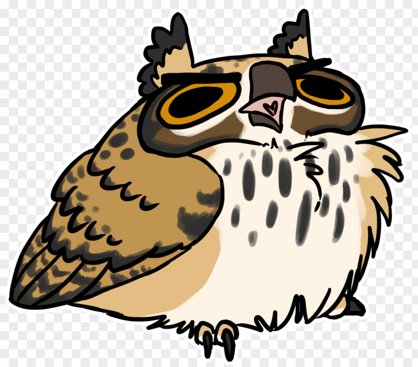Takeo Strong Owl Fauna Beak Clip Art PNG
